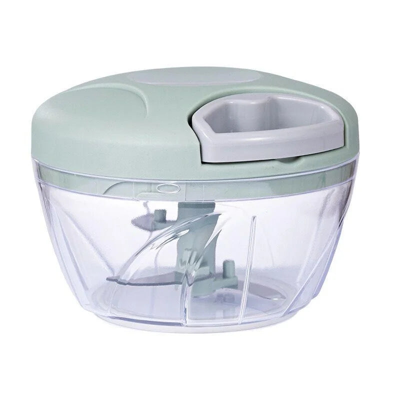 Manual Vegetable & Meat Chopper – Portable Garlic Press & Food Processor