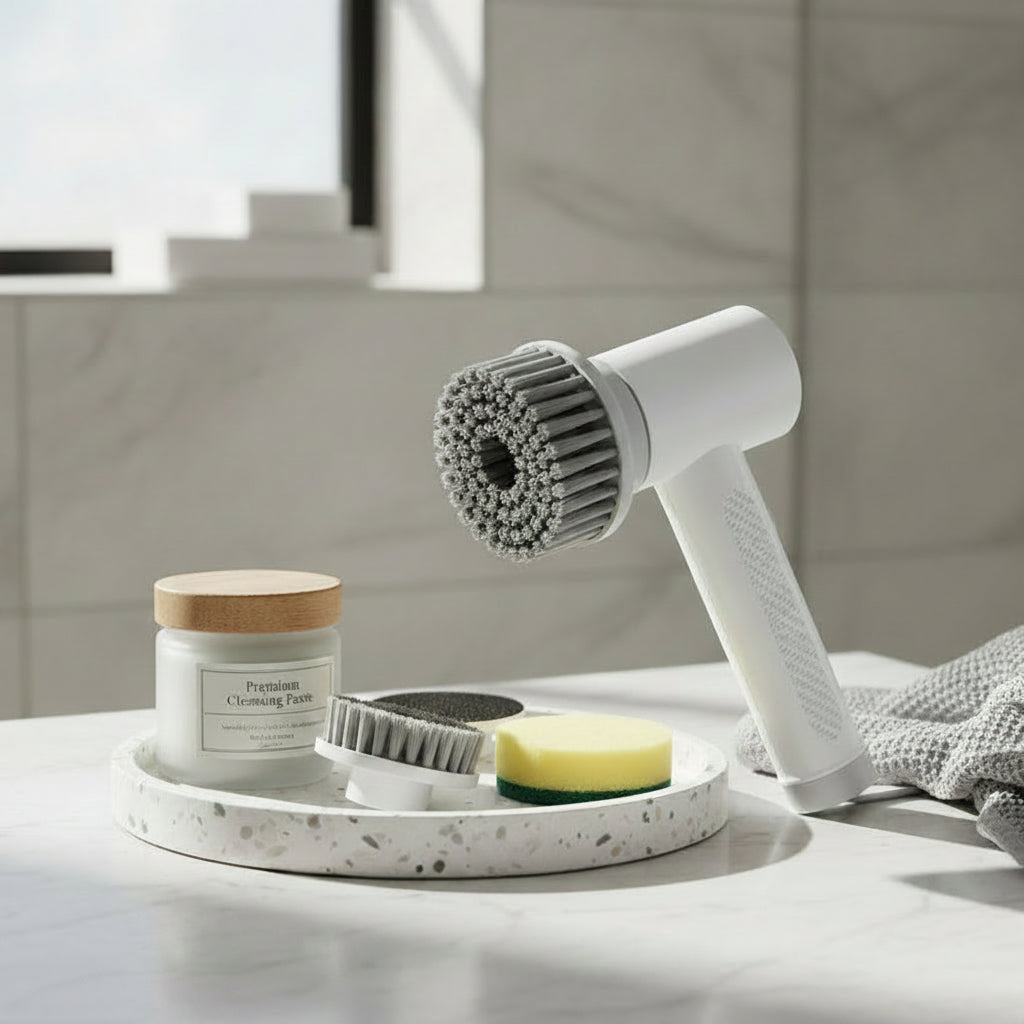 Ultimate Wireless Electric Cleaning Brush – Effortless Deep Cleaning for Kitchen & Bathroom