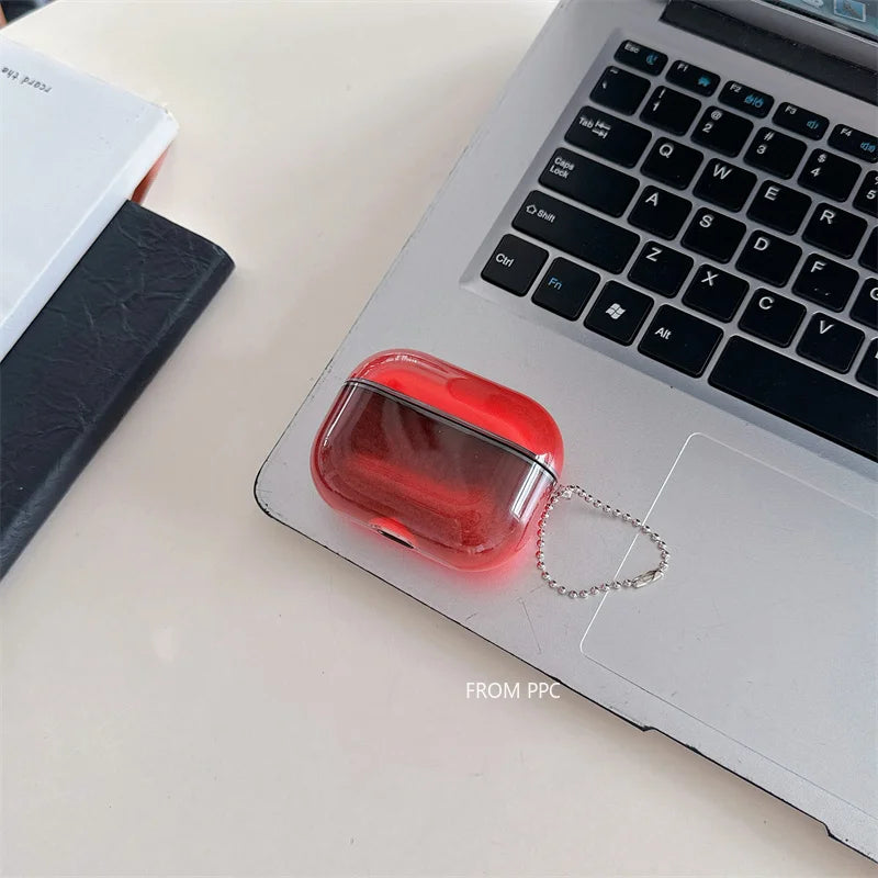 Luminous Floating Quicksand Glowing AirPods Case
