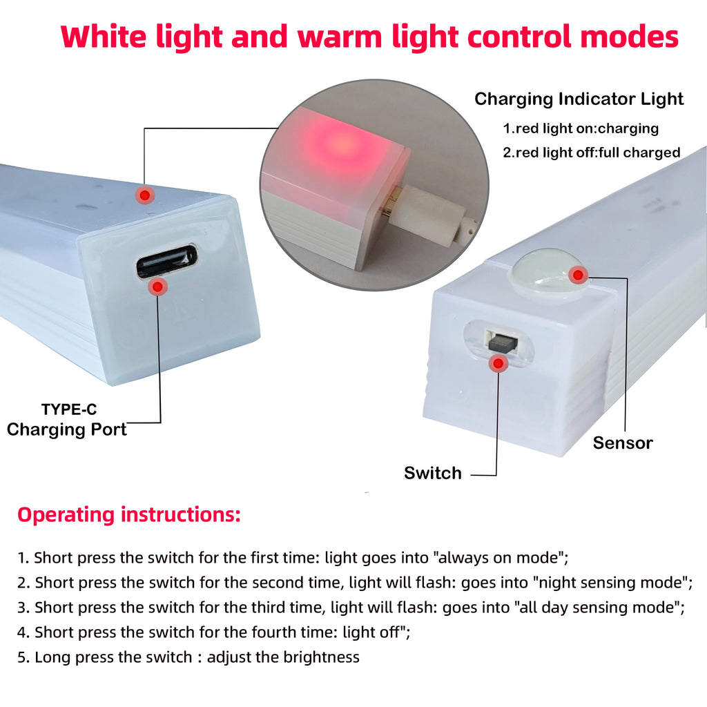 AuraVibe Smart Motion Sensor Night Light