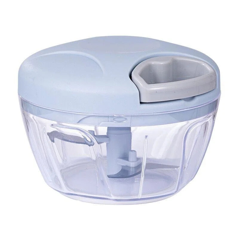 Manual Vegetable & Meat Chopper – Portable Garlic Press & Food Processor