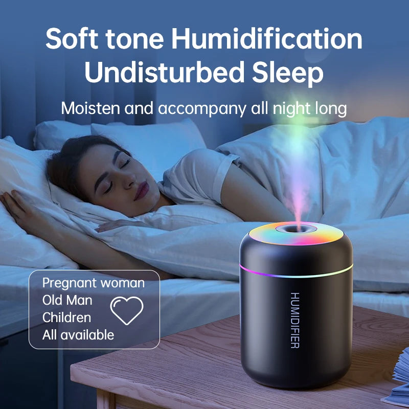 AuraVibe Portable Air Humidifier