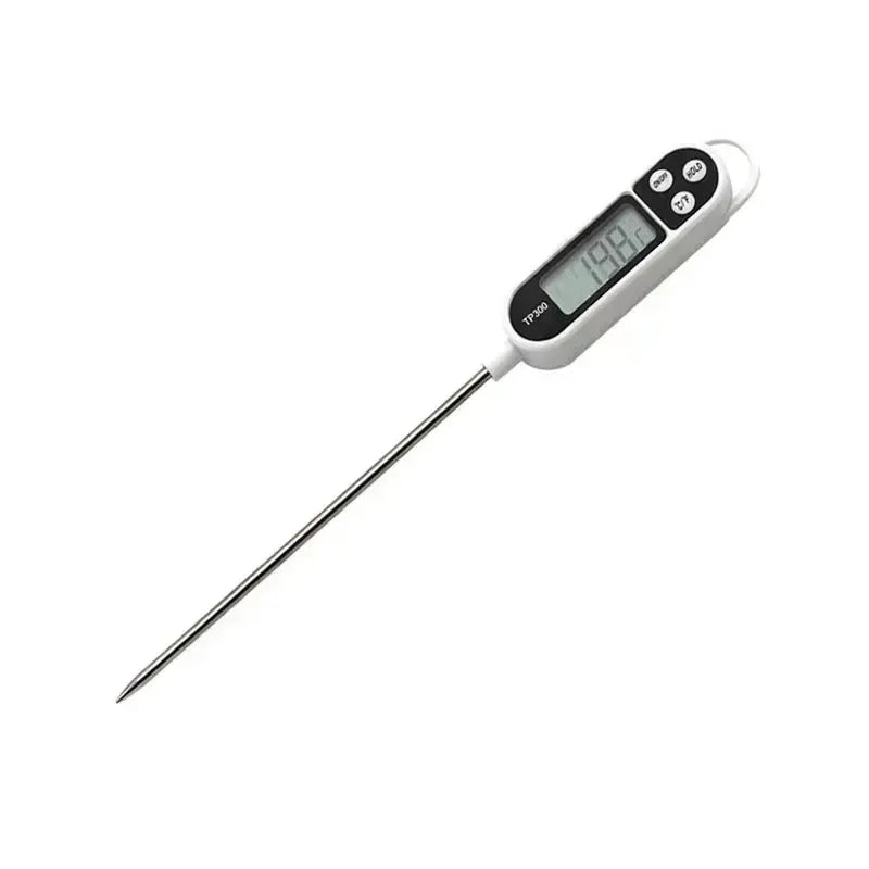 Digital Kitchen Food Thermometer – Precise Cooking Probe for Meat, Oil & BBQ