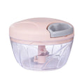 Manual Vegetable & Meat Chopper – Portable Garlic Press & Food Processor