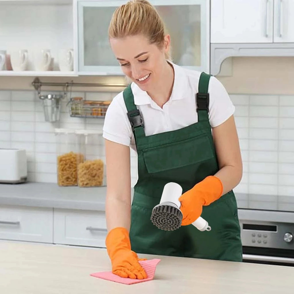 Ultimate Wireless Electric Cleaning Brush – Effortless Deep Cleaning for Kitchen & Bathroom