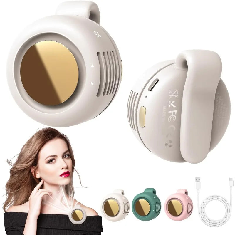 AuraVibe Portable Bladeless Neck Fan