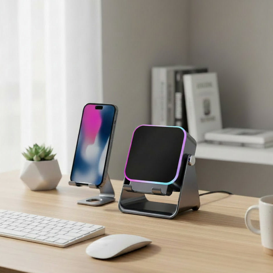 5-in-1 Upgraded Wireless Induction Speaker & Holder