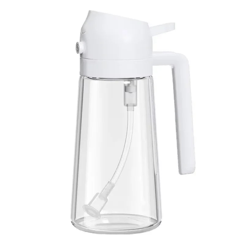 2-in-1 Kitchen Oil Sprayer and Dispenser Bottle