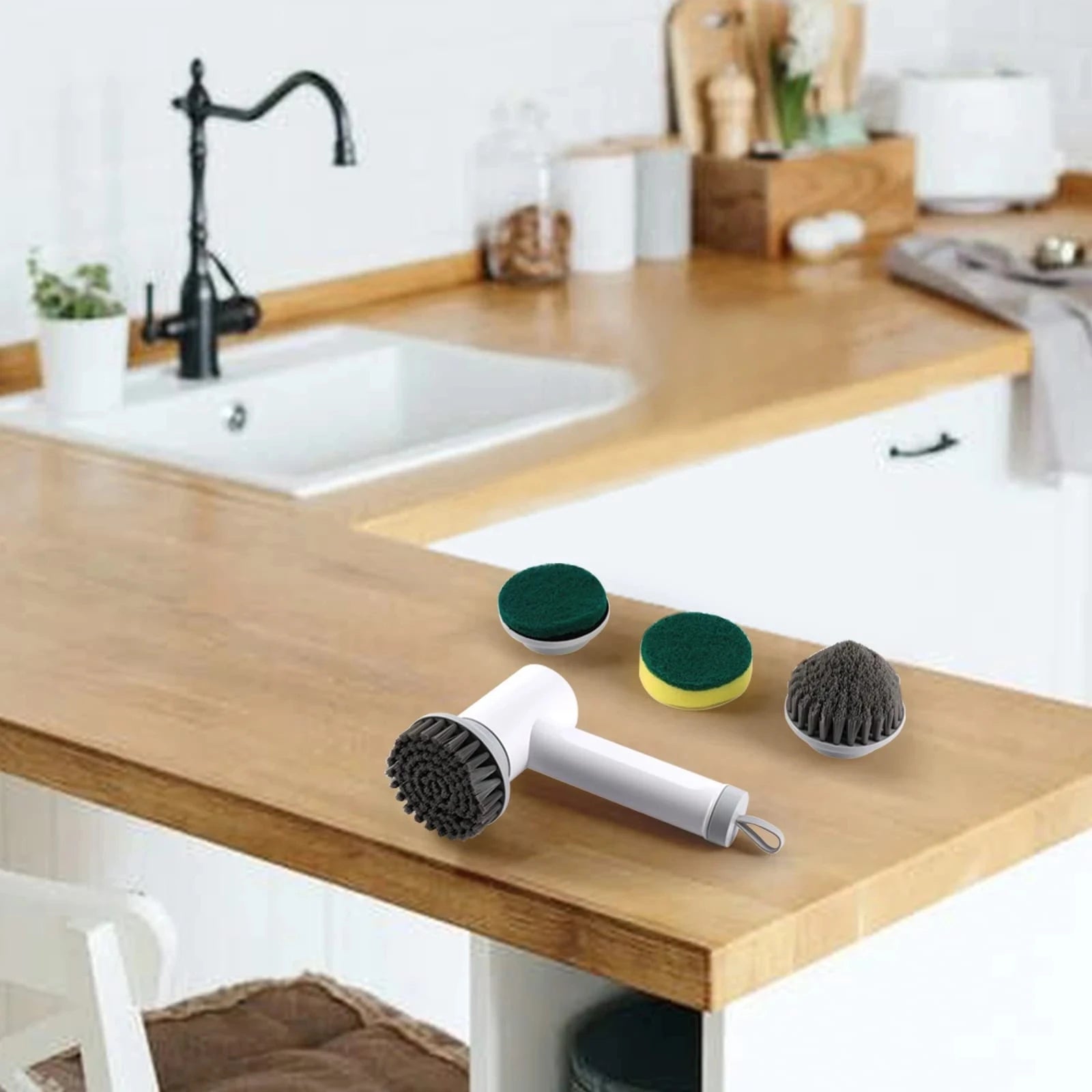 Ultimate Wireless Electric Cleaning Brush – Effortless Deep Cleaning for Kitchen & Bathroom