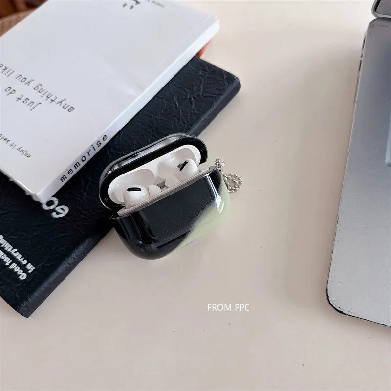 Luminous Floating Quicksand Glowing AirPods Case