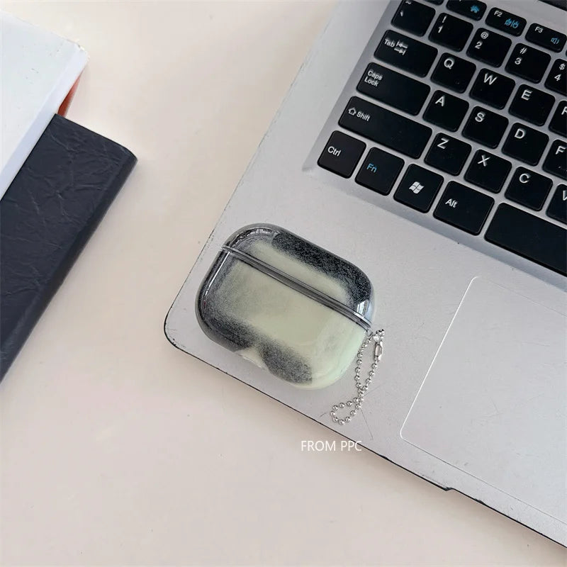 Luminous Floating Quicksand Glowing AirPods Case