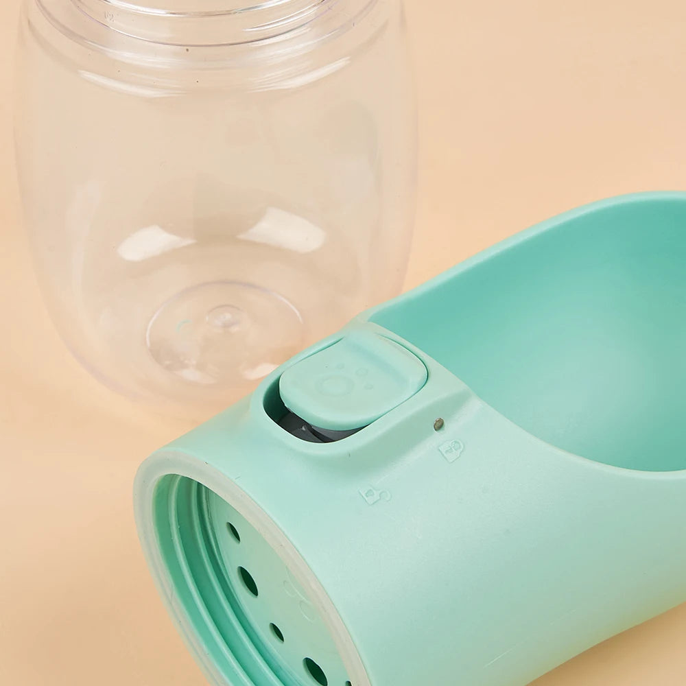 AuraVibe Portable Pet Water Bottle – Leak-Proof Travel Dispenser for Dogs & Cats