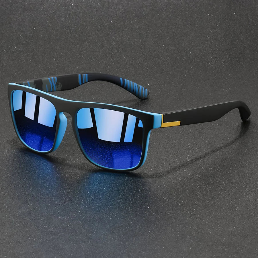 Vintage Square Sport Sunglasses - Retro Style , Modern Edge